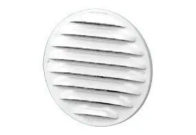 Maico Round external grille for DN 80 to DN 125 ducts, white MGR 80/125 0078.0070