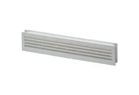 Maico Tuerlueftungsgitter MLK 45 weiß Tuer-Lueftungsgitter, weiß 0151.0126