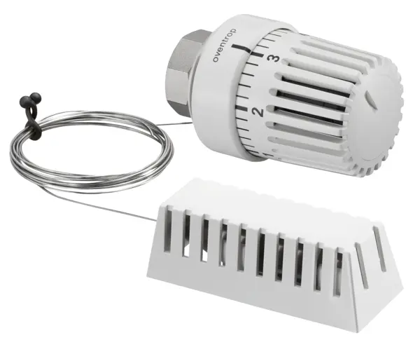 Oventrop Thermostat Uni LH  8-38 C, 1-7, Fernfühler 2 m, weiß 1011688