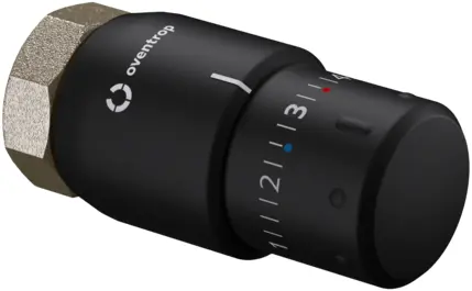 Oventrop Thermostat Uni SH M 30 x 1.5, 7-28 °C, 0 * 1-5, liquid sensor, matt black 1012063