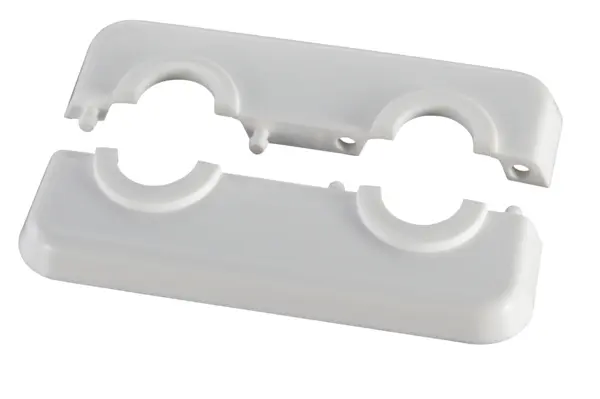 Oventrop Ro sette cover plastic flat centre distance 50mm 16mm hole 1016674