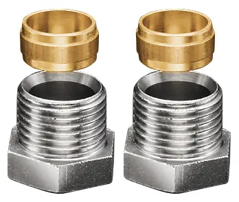 Oventrop Klemmringverschraubungen (Satz) für Verbindungsroh1/2 Zoll  x15mm 1016853