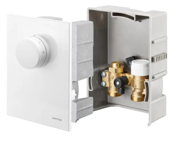 Oventrop Unibox E BV Bypass, geschlossen, weiß 1022724