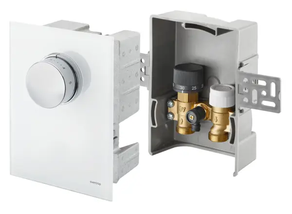 Oventrop Unibox T-RTL Thermostat, RTL, Echtglas weiß 1022770