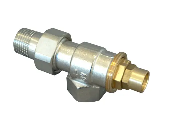 Oventrop Rücklauftemperaturbegrenzer DN10  3/8 , PN10, Rücklauf-Axial 1024363