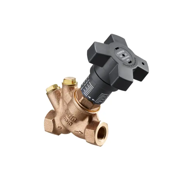 Oventrop Strangreg.Vent.Hydrocontrol VTR DN15  1/2 IG  mit Blindstopfen  Rotguss 1060104