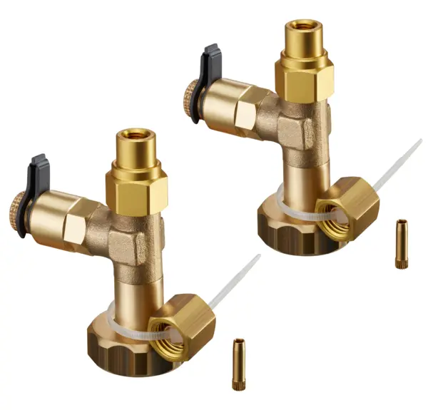 Oventrop Messadapter 2-fach f.Differenz- druckmessung am Hydromat -Regler 1060299