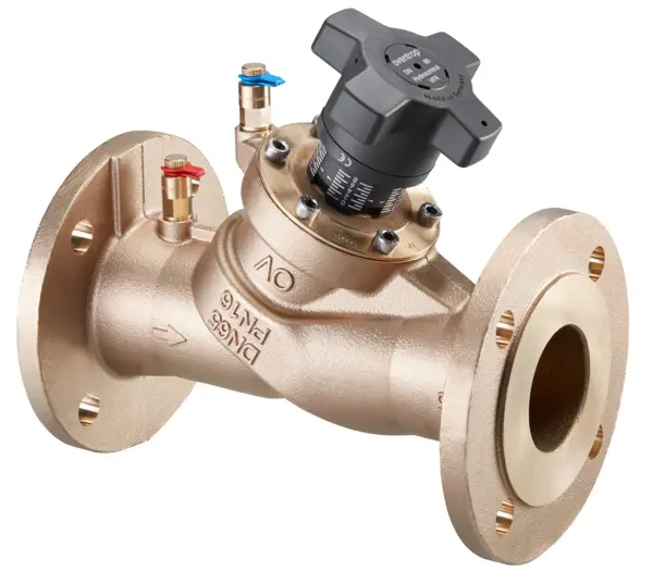 Oventrop Strangreg.Vent.Hydrocontrol VFR DN80, PN16, Flansch/DIN,2 Meßvent., Rg 1062352