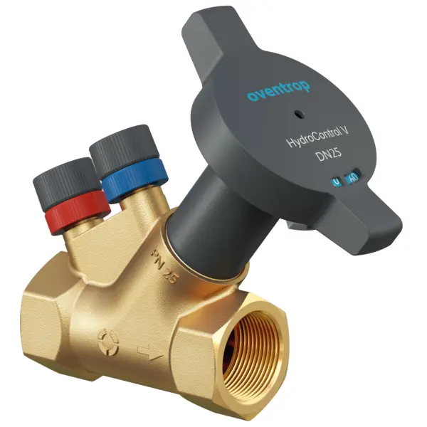 Oventrop Strangreg.vent. HydroControl V PN25 DN50, Rp2 IG, HydroPort, EZB 1062416