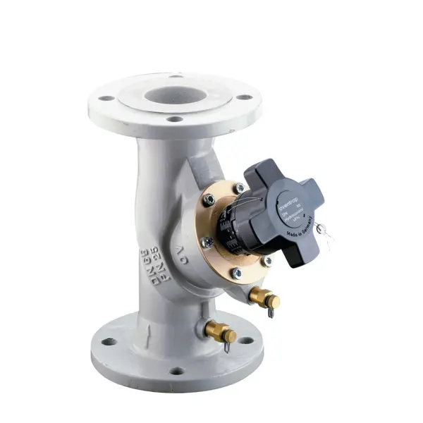 Oventrop Strangreg.Vent.Hydrocontrol VFN DN125, PN25,Flansch/DIN,2 Meßvent.,GGG50 1062454