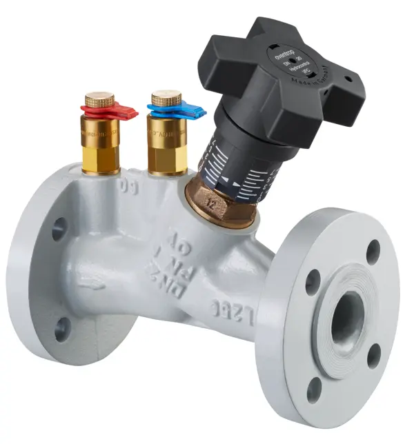 Oventrop Strangreg.Vent.Hydrocontrol VFC DN50  PN6, Flansch/DIN, 2 Meßvent., GG25 1062680