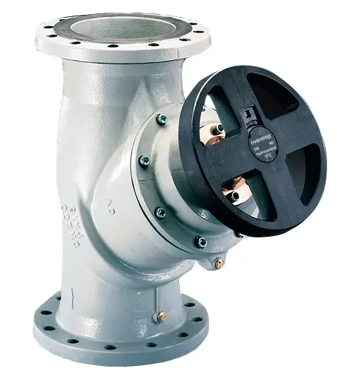 Oventrop Strangreg.Vent.Hydrocontrol VFC DN200, PN6, Flansch/DIN, 2 Meßvent.,GG25 1062686