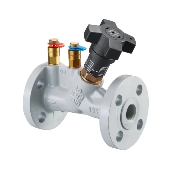 Oventrop Strangreg.Vent.Hydrocontrol VFC DN20  PN16,Flansch/ANSI ,2 Meßvent.,GG25 1062946