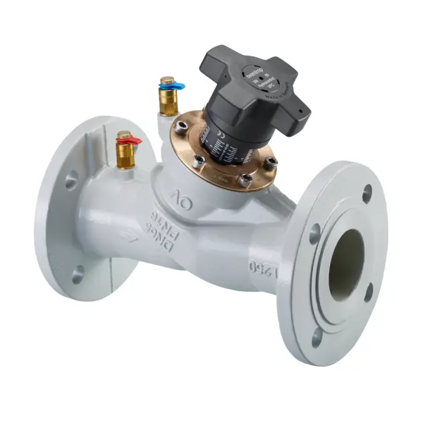 Oventrop Strangreg.Vent.Hydrocontrol VFC DN65  PN16,Flansch/ANSI ,2 Meßvent.,GG25 1062951