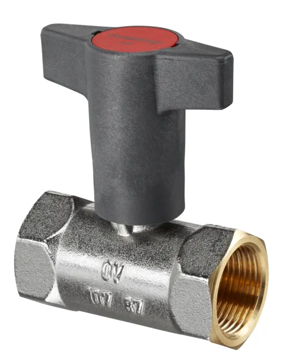 Oventrop High temperature Ball Valve DN20 PN16 brass lever handle 1078706