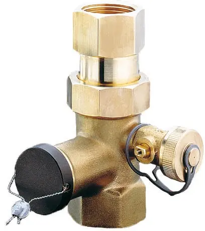 Oventrop Kappenventil Expa-Con  DN40  1 1/2 IG  PN10, Ms, plombierbar 1089012