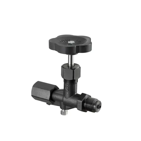 Oventrop Manometerabsperrventil 1/2 AG, PN600, Stahl/Niro 1116004