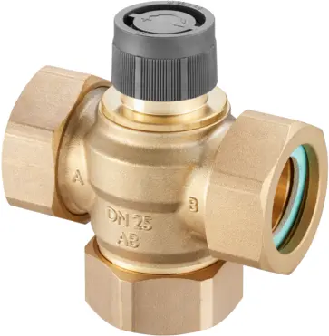 Oventrop Oventrop Robinet à trois voies Tri CTB PN 16, DN 25, Filetage mâle, Kvs: 5.3 1131308 1131308