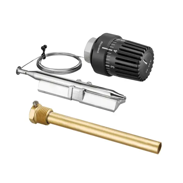Oventrop Temperaturregler m. Tauchfühler 50-80 C, Kapillarrohr 2m, Anschluss 1/2  1140563