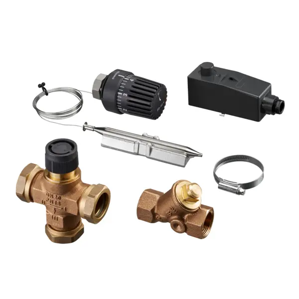 Oventrop Regel-Set für Flächenheizungen Set 3, mit Tri D -Ventil, bis 200 qm 1144253