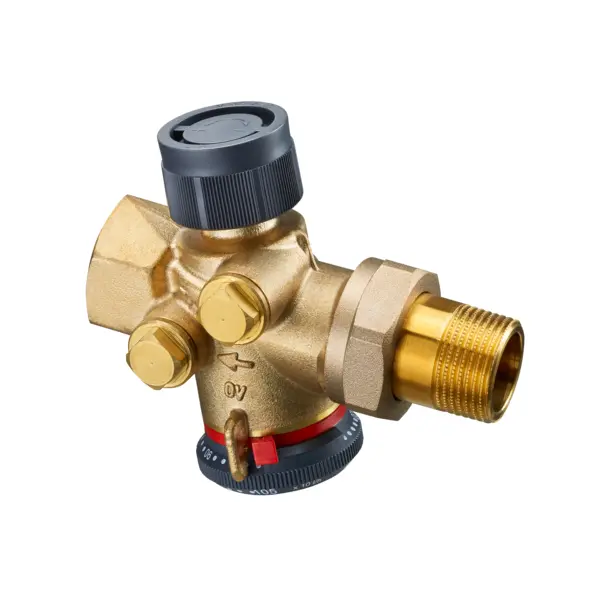 Oventrop Regulierventil  Cocon QTZ ,ohne Messventile, DN15, 1/2 IG, 30-210 l/h 1145504