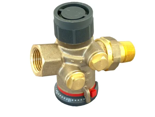 Oventrop Control valve Cocon QTZ , without measuring valves, DN15, 1/2 internal thread, 150-1050 l/h 1145704