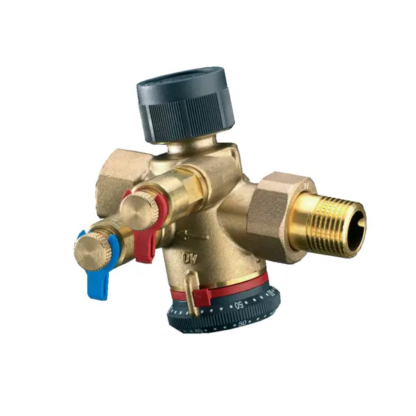 Oventrop Regulierventil  Cocon QTZ , mit Messventilen, DN15, 1/2 IG, 30-210 l/h 1146004