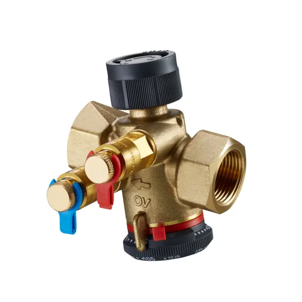 Oventrop Regulierventil  Cocon QTZ , mit Messventilen, DN20,beids.IG,150-1050 l/h 1148506