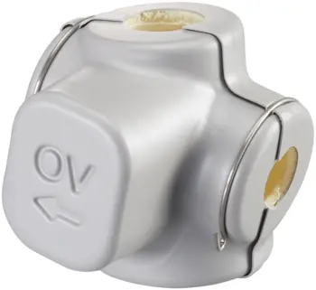 Oventrop Oventrop Coquille d'isolation thermique pour vannes de contrôle indépendante de la pression Cocon QTZ PN 25, DN 20 et DN 25 1149121 1149121