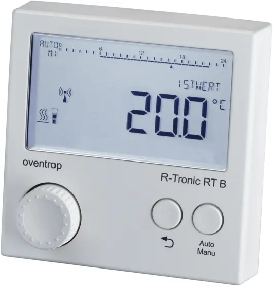 Oventrop Thermostat radio R-Tronic RT B (communication radio propriétaire) fonctionnement sur piles 1150680