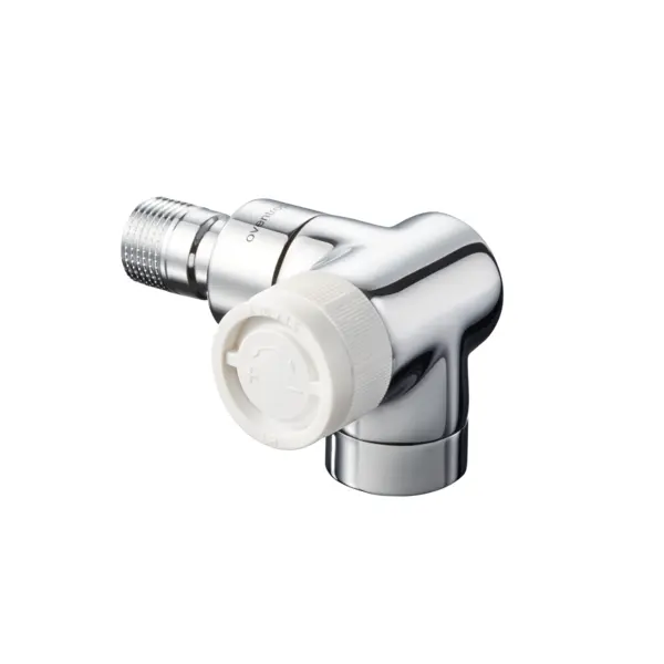 Oventrop Thermostat Valve E DN15 Angle angle right Stainless steel design 1163483