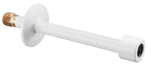 Oventrop Wall connection set for E 1/2 external thread white 1169563