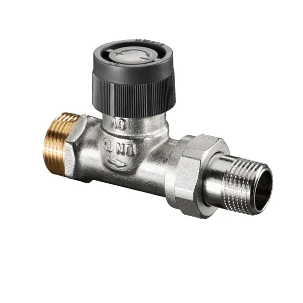 Oventrop Thermostatic valve A DN15 3/4 external thread x 1/2 external thread pass 1181197