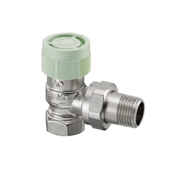 Oventrop Thermostatventil Baureihe RFV9 DN15  1/2 Zoll  AG, PN10, Eck 1185004
