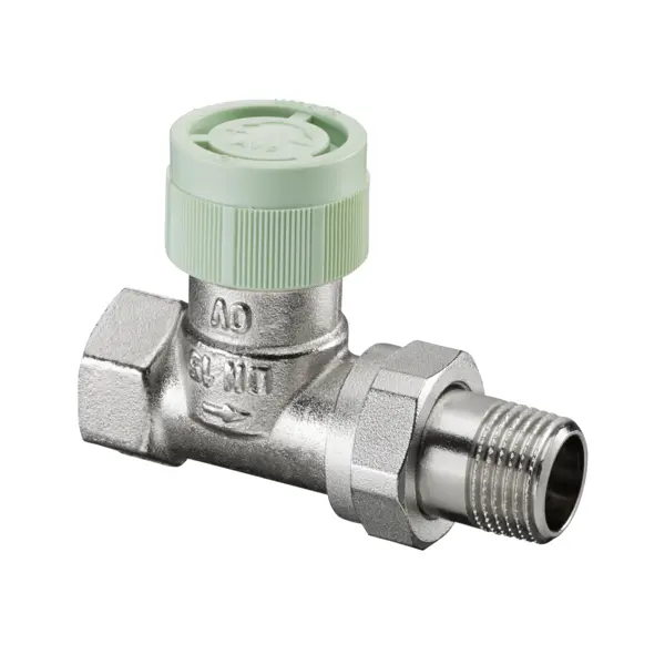 Oventrop Thermostatventil Baureihe RFV9 DN15  1/2 Zoll  AG, PN10, Durchgang 1185104