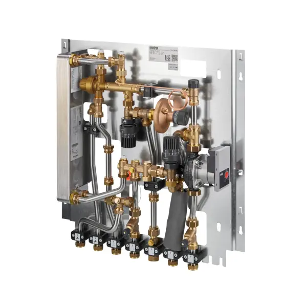 Oventrop Wohnungsstation  Regudis W-HTF  Wärmeübertr.Nickel,gemisch.Kreis,15l/min 1341161