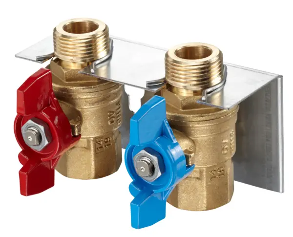 Oventrop Anschlussset für  Regudis W-HTF HT , 2er Set 1341183
