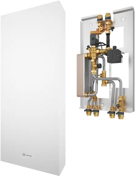 Oventrop Oventrop Station d'appartement électronique Regudis W-HTE GT plage de puissance 1, 12 l/min, échangeur de chaleur brasé au cuivre 1344230 1344230