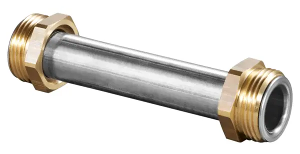 Oventrop Edelstahl-Pass-Stück 110mm für Regudis W 1349052