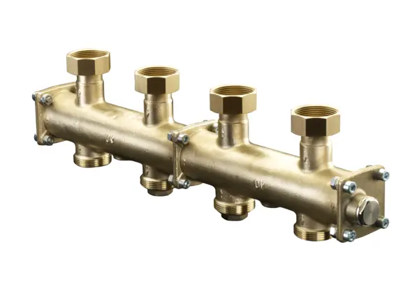 Oventrop Modulverteiler- Regumat  für 3 Heizkreise, DN 25 1351472