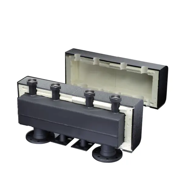 Oventrop Hydronic header/distributor combination HydroFix for Regumat DN40/50 for 2 heating circuits 1351778