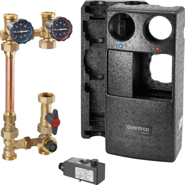 Oventrop Station Regumat F-180  DN25  ohne Pumpe, ohne Temperaturregler 1354272