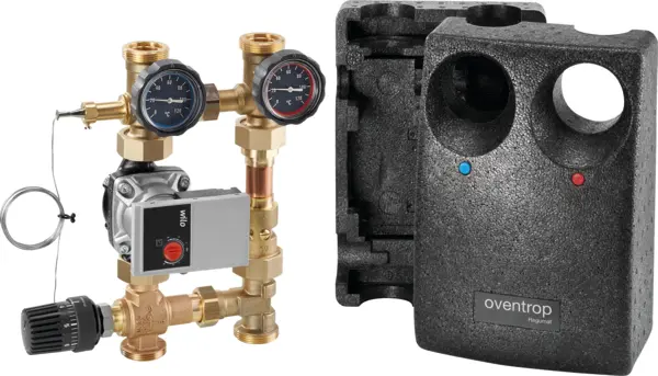 Oventrop Station Regumat RTA-130 TOP  DN25  mit Wilo Yonos PARA 25/6 RKC 1354783