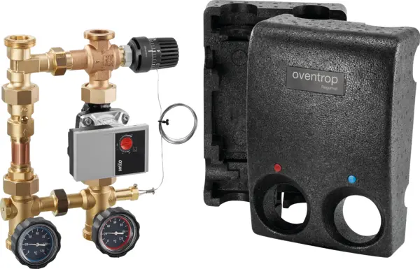 Oventrop Station Regumat RTA-130 VL  DN25  mit Wilo Yonos PARA 25/6 RKC 1354798