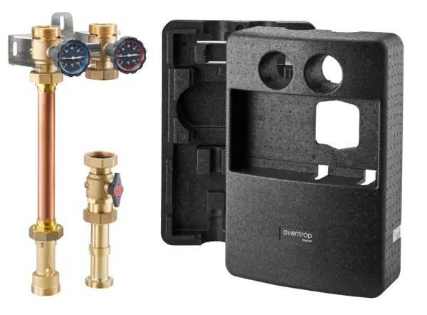 Oventrop Regumat S-180 plus DN32 mit Pumpenkugelhahn ohne Pumpe 1355070