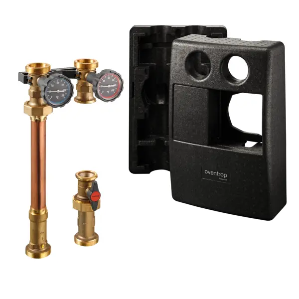 Oventrop Anbindesystem Regumat S-180  DN32  ohne Pumpe, mit Isolierung 1355075