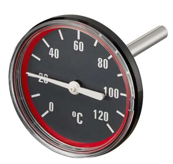 Oventrop Thermometer für Regumat-130 DN 25, DN 32/40/50, rot 1355094