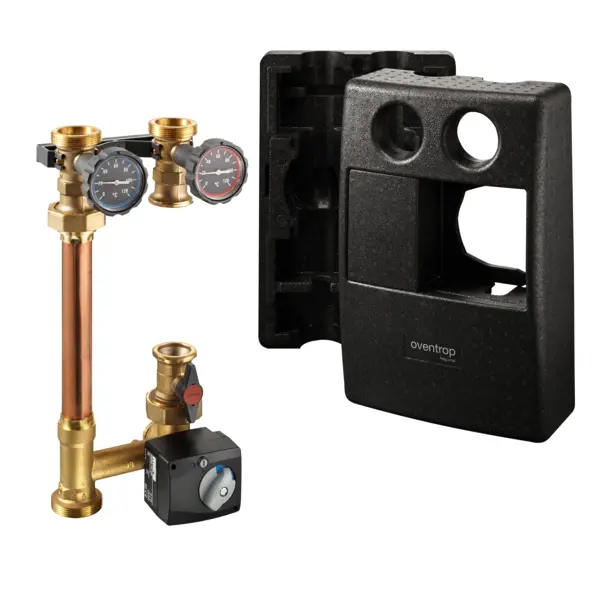 Oventrop Anbindesystem Regumat M3-180  DN32  ohne Pumpe, mit Isolierung 1355275