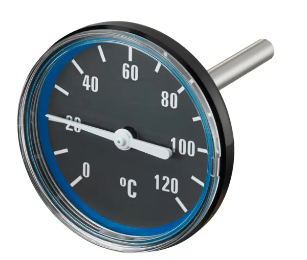 Oventrop Thermometer für Regumat DN25 (Ausf. 2015) / DN32 (Ausf. 2013), blau 1357098