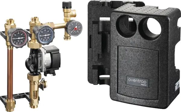 Oventrop-Station  Regusol SH-130  DN25, 2-15 l/min., Grundfos UPM 3 1360063
